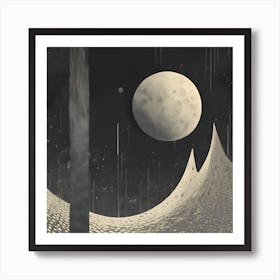 Moonscape Art Print