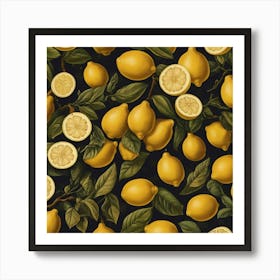 Default Default Vintage Lemons For Defferent Seasons Aestethic 3 Art Print