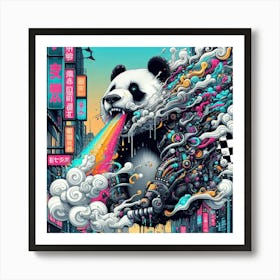 Panda Bear 8 Art Print