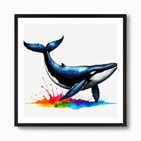 Orca Whale 2 Art Print