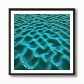 Water Ripples 10 Art Print