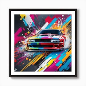 Nissan Gtr 3 Art Print