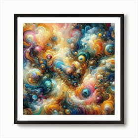 Abstract Painting 63 Art Print