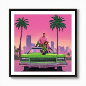 Grand Theft Auto 5 Art Print