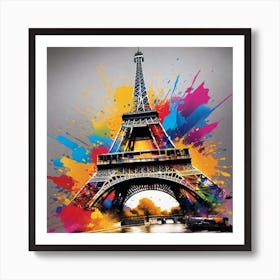 Paris Eiffel Tower 38 Art Print