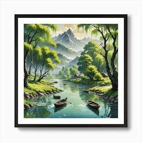 Chinese Art 25 Art Print