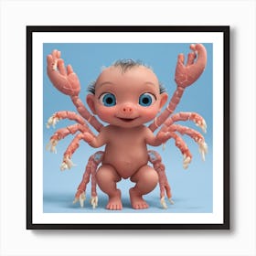 Jericho Crustacean Baby Art Print