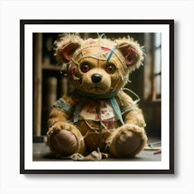 Teddy Bear 2 Art Print