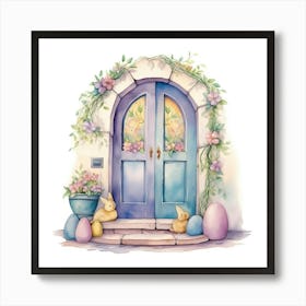 Easter Door 5 Art Print