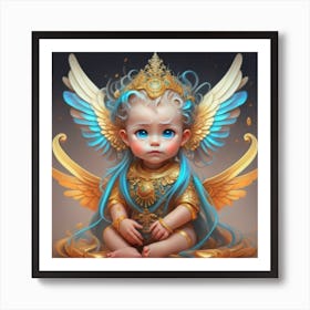 Angel Baby 2 Art Print