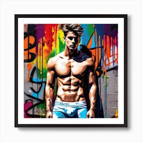 Graffiti Street Art 1 Art Print