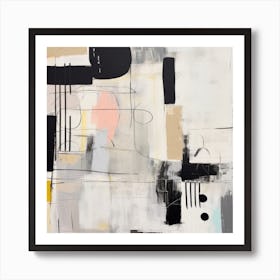 Elemental Contrasts 1 Art Print