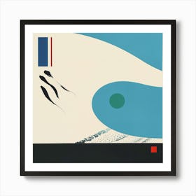 Boat In The Sea Art Print