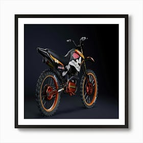 Dirt Bike Art Print