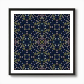 Polka Dot Pattern 1 Art Print