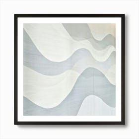 Wavy Wall Art Art Print