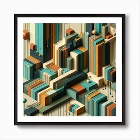 3d Art 2 Art Print