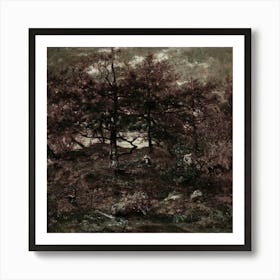 Forest Scene 1 Art Print