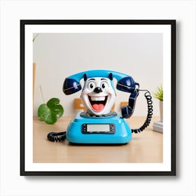 Dalmatian Phone Art Print