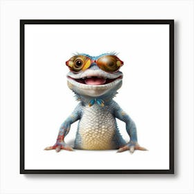 Gecko Art Print