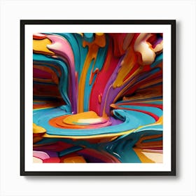 Abstract - Abstract Stock Videos & Royalty-Free Footage 2 Art Print