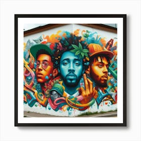 Graffiti Wall Art Print