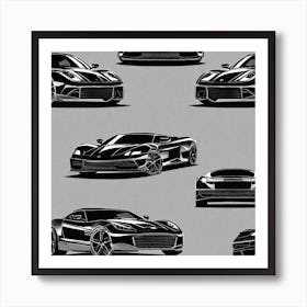 Chevrolet Corvette 6 Art Print