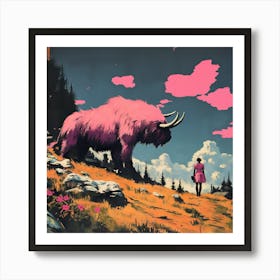 Somewhere In The Mountains Art Print