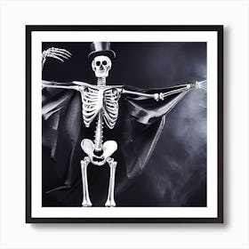 Skeleton 5 Art Print