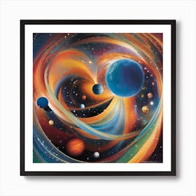 Heart Of The Universe Art Print