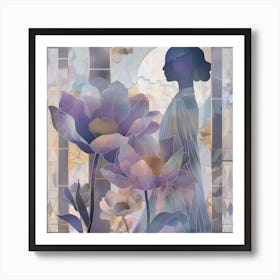 Lotus Flower Art Print