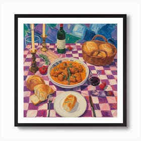 Il Borgo Dei Sapori Trattoria Italian Food Kitchen Art Print