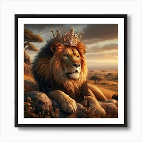 Lion King Art Print