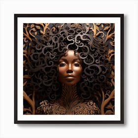 Afrofuturism 132 Art Print