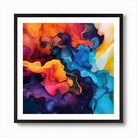 Abstract Painting 327 Art Print