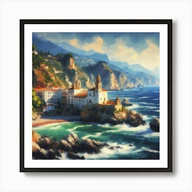 Mediterranean Sea Art Print