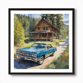 Chevrolet Impala Art Print