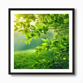 Nature Background Art Print