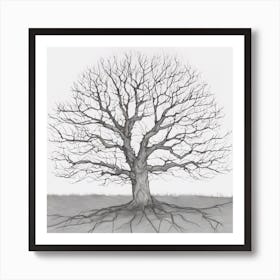 Bare Tree 3 Art Print
