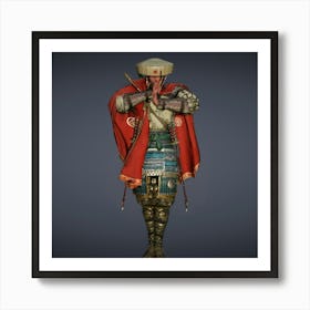 Chinese Warrior Art Print