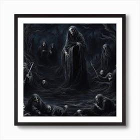 Lord Of The Dead Art Print