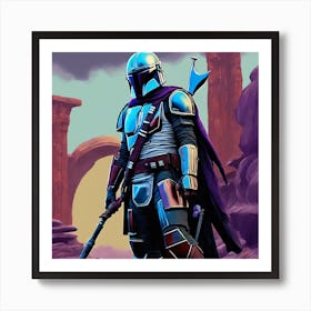 The Mandalorian Art Print