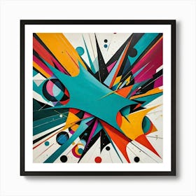 Explosive Harmony Art Print