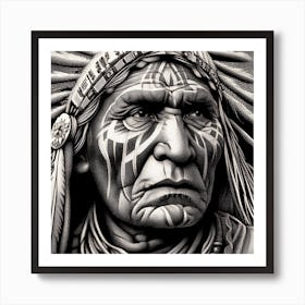 Indian Chief 2 1 Art Print