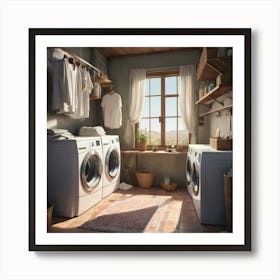 Laundry Room 6 Art Print