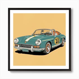 Speedster Charm Print Art And Wall Art Art Print