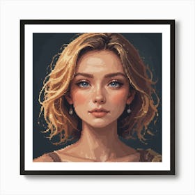 Pixel Art 2 Art Print