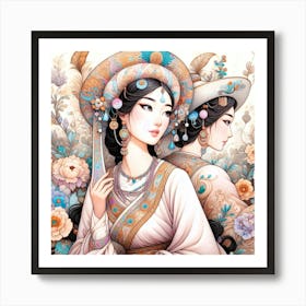 Exotic Beauty Artwork 115 Art Print