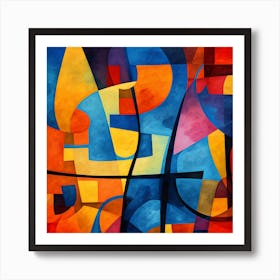 Abstract Painting 323 Art Print