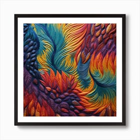 Abstract Painting 104 Art Print